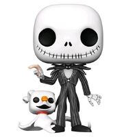 Pop! Vinyl - Disney Nightmare Before Christmas - Jack with Zero 10"