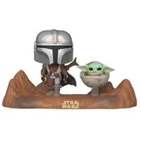 Pop! Vinyl - Star Wars: The Mandalorian - Mandalorian & Child Movie Moment