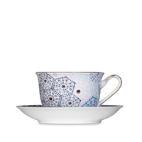 T2 Generous Cup And Saucer - Moroccan Tealeidoscope Lilac