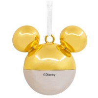 Hallmark Metal Hanging Ornament - Disney Gold Mickey Mouse