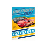 Hallmark Card - Disney Pixar Cars Birthday Boy Activity Card