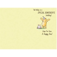 Hallmark Card - Disney Classic Winnie the Pooh Birthday Card