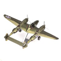 Metal Earth - 3D Metal Model Kit - ICONX P-38 Lightning