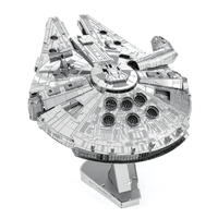 Metal Earth - 3D Metal Model Kit - Star Wars - Iconx Millennium Falcon