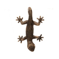 Jardinopia Pot Buddies - Antique Bronze Gecko