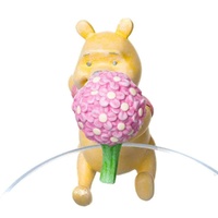 Jardinopia Pot Buddies - Disney Winnie The Pooh Holding Flowers