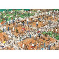 Jan Van Haasteren Puzzle 1000pc - The Tennis Court