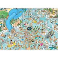 Jan Van Haasteren Puzzle 1500pc - Wacky Water World