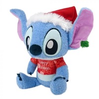 Disney Baby Stitch - Plush with Santa Hat