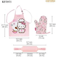 Chefmade x Sanrio - Hello Kitty Kids 15pc Baking Set