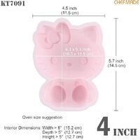 Chefmade x Sanrio - Hello Kitty Silicone Cake Mould 4"