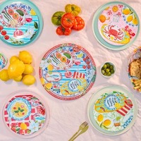 La La Land Italian Summer - Melamine Plate Set