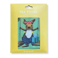 La La Land Bush Party - Tea Towel