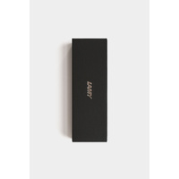 LAMY LOGO Mechanical Pencil - 0.5mm Stainless Steel & Black in Gift Box