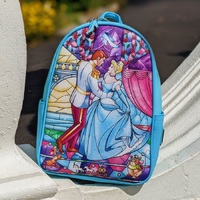 Loungefly Disney Cinderella - Stain Glass US Exclusive Mini Backpack