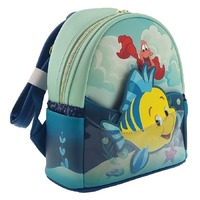 Loungefly Disney The Little Mermaid - Flounder and Sebastian Mini Backpack