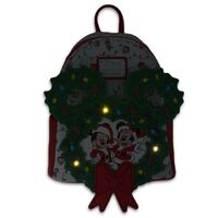 Loungefly Disney Mickey - Holiday Wreath Mini Backpack