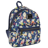 Loungefly Disney Snow White and the Seven Dwarfs - Floral Watercolor US Exclusive Mini Backpack