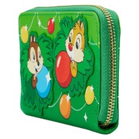 Loungefly Disney Chip and Dale - Christmas Ornaments Wallet