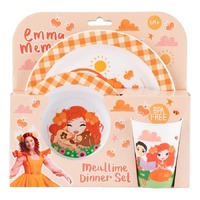 Emma Memma Mealtime Dinner Set 3pc