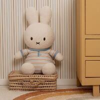 Miffy x Little Dutch - Miffy Plush Vintage Stripes 60cm