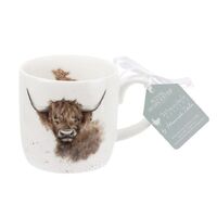 Royal Worcester Wrendale Mug - Highland Cow