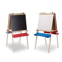 Melissa & Doug Deluxe Wooden Standing Art Easel