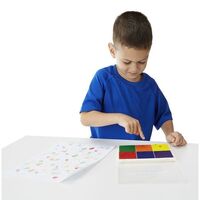 Melissa & Doug Rainbow Stamp Pad 6 Colours