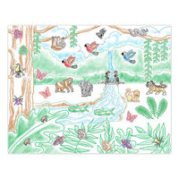 Melissa & Doug Wooden Stamp A Scene - Rain Forest