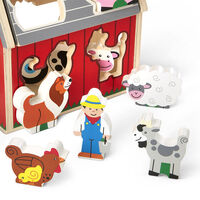 Melissa & Doug Pretend Play - Take-Along Sorting Barn