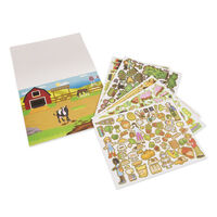 Melissa & Doug Reusable Sticker Pad - Farm