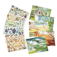 Melissa & Doug Reusable Sticker Pad - Jungle & Savanna