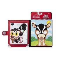 Melissa & Doug On The Go - Reusable Sticker Pad - Farm