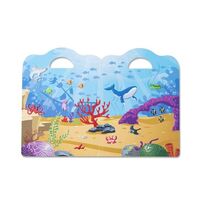 Melissa & Doug Reusable Puffy Sticker Play Set - Ocean