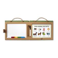 Melissa & Doug Natural Play - Play Draw Create Farm 