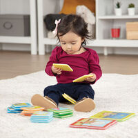 Melissa & Doug Soft Shapes Take Along Puzzle - Nursery Rhymes