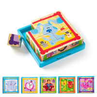 Melissa & Doug Blue's Clues & You - Wooden Cube Puzzle 16pc