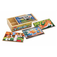 Melissa & Doug Jigsaw Puzzles in a Box - Pets