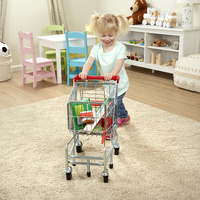 Melissa & Doug Kitchen Play - Metal Shopping Cart