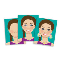 Melissa & Doug Sticker Pad Make-a-Face - Fashion Faces