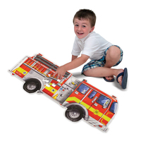 Melissa & Doug Floor Puzzle - Giant Fire Truck 24pc