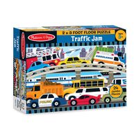 Melissa & Doug Floor Puzzle - Traffic Jam 24pc