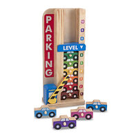 Melissa & Doug Classic Toy - Stack & Count Parking Garage