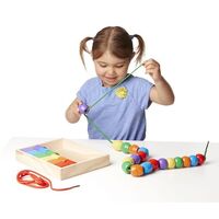 Melissa & Doug Classic Toy - Primary Lacing Beads