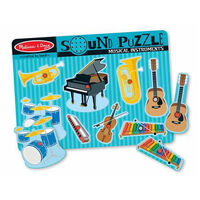 Melissa & Doug Sound Puzzle - Musical Instruments 8pc