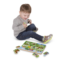 Melissa & Doug Song Puzzle - Old MacDonald's Farm 8pc