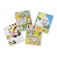 Melissa & Doug Sticker Pad Make-a-Face - Crazy Animals