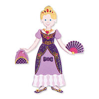 Melissa & Doug Reusable Puffy Sticker Play Set - Princess