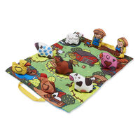 Melissa & Doug K' Kids - Take-Along Farm Play Mat