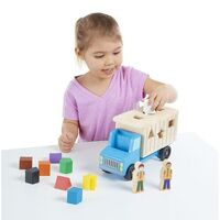 Melissa & Doug Classic Toys - Shape-Sorting Dump Truck